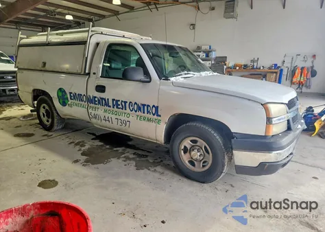 2004 Chevrolet Silverado C1500 from USA, damaged, VIN 1GCEC14X84Z346518
